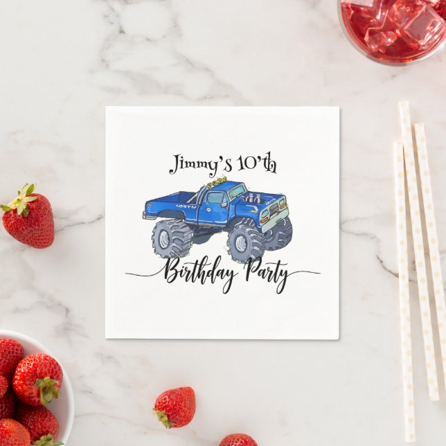 Serviette En Papier Big pickup truck (En situation)