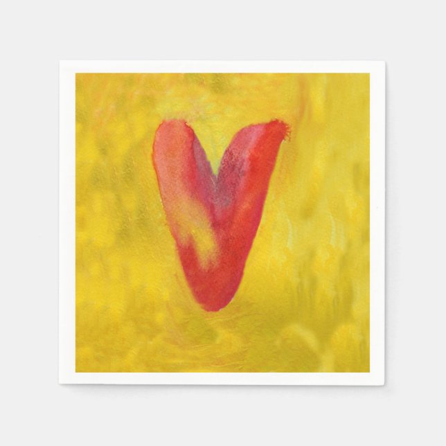 Serviette En Papier Big Red (Devant)