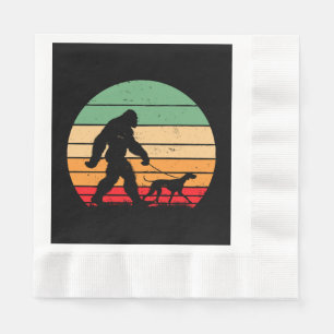 Serviette En Papier Bigfoot Marcher Allemand Pointeur à cheveux court 