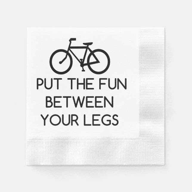 Serviette En Papier Bike Between (Devant)