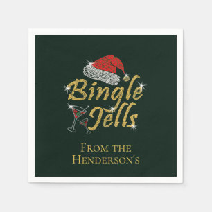 Serviette En Papier Bingle Jells Tipsy Noël