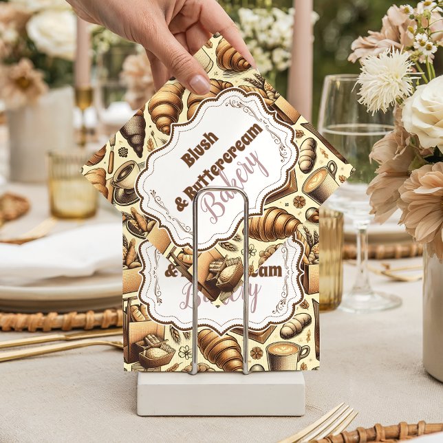 Serviette En Papier Biscuiterie Cottage Conviviale (Créateur téléchargé)