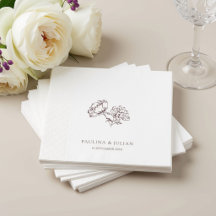 Blanc & Bourgogne | Élégant mariage floral