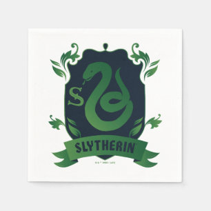 Serviette En Papier Blason de la maison SLYTHERIN™ orné
