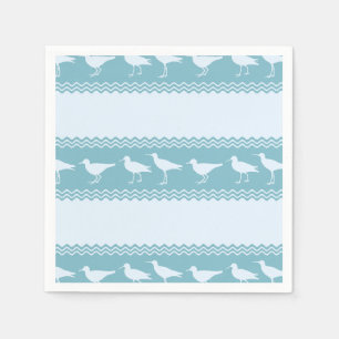 Serviette En Papier Bleu Bleu Bécasseau Bécasseau Bécasseau Bécasseau