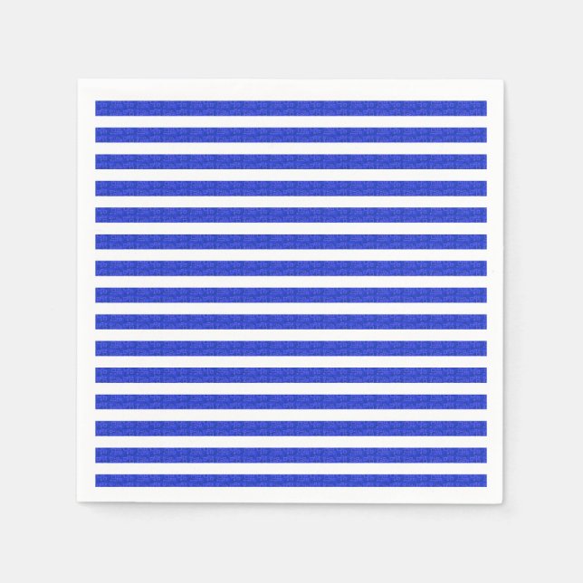 Serviette En Papier Bleu cool (Devant)