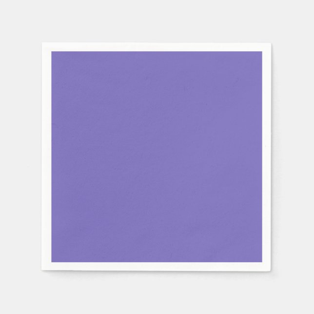 Serviette En Papier Bleu-violet (Crayola) (couleur solide) (Devant)