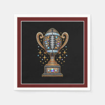 Bling Football Party Big Game Bowl Game Trophée