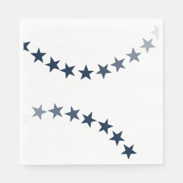 Serviette En Papier Blue Star Quart juillet Papier serviettes
