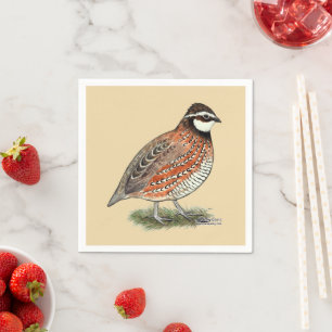 Serviette En Papier Bobwhite Quail