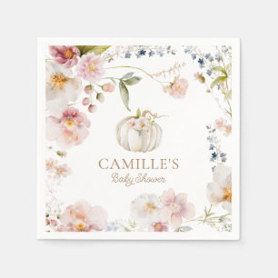 Serviette En Papier Boho Fall Girl Baby shower