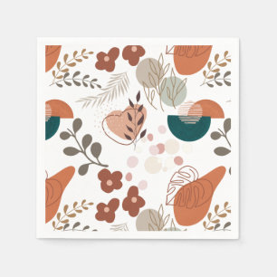 Serviette En Papier BOHO Motif esthétique A10