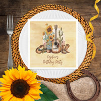 Boho Western Guitare Tournesols fête d'anniversair