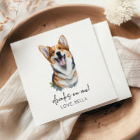 Bois Sur Moi ! Pembroke Welsh Corgi Chien Mariage