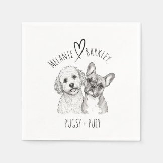 Serviette En Papier Boisson pour animaux de compagnie personnalisée 2