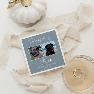 Serviette En Papier Boissons Aux Frais De La Maison Appel Photo Callig