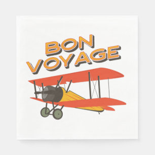 Serviette En Papier Bon Voyage