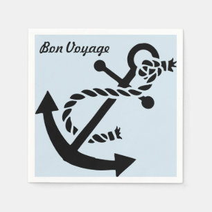 Serviette En Papier Bon Voyage Napkins