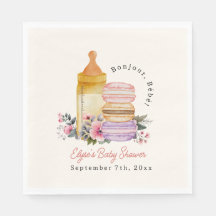 Bonjour Bébé Français Macarons & Baby shower du la