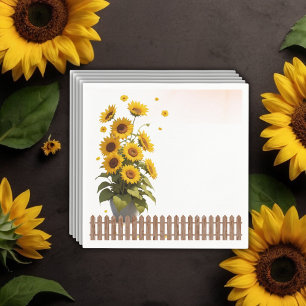 Serviette En Papier Bonjour Sunshine Baby shower du jardin de tourneso