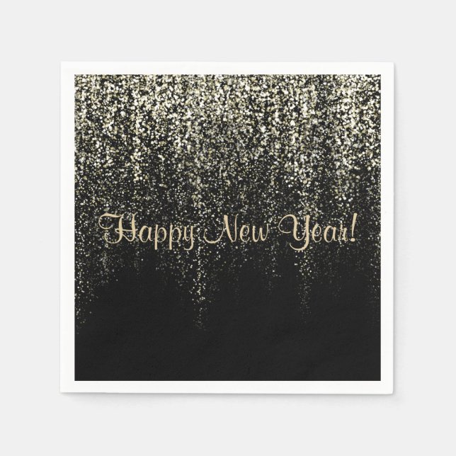 Serviette En Papier Bonne année (Devant)