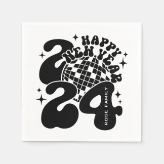 Serviette En Papier Bonne année 2024