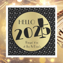 Bonne année Papier Napkin