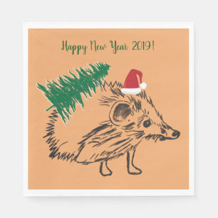 Serviette En Papier Bonne année Papier personnalisé Napkin