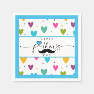 Serviette En Papier Bonne Fête des pères