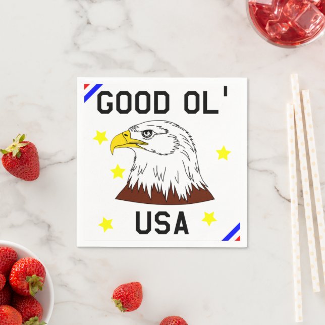 Serviette En Papier Bonne serviettes Ol'USA (En situation)