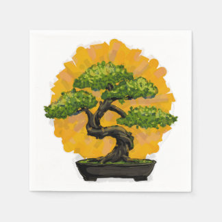 Serviette En Papier Bonsai Tree Lover