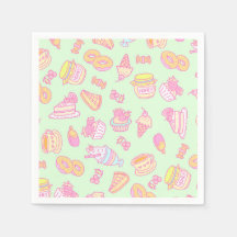 Boulangerie et boissons vertes