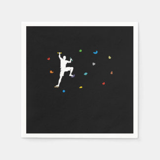 Serviette En Papier Boulder Wall Boulder Hall Climber Gift