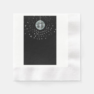 Serviette En Papier Boule Dark Disco