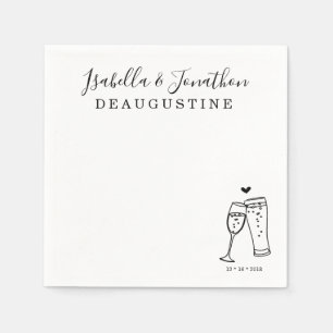 Serviette En Papier Boules personnalisées personnalisées & Brosses Ser