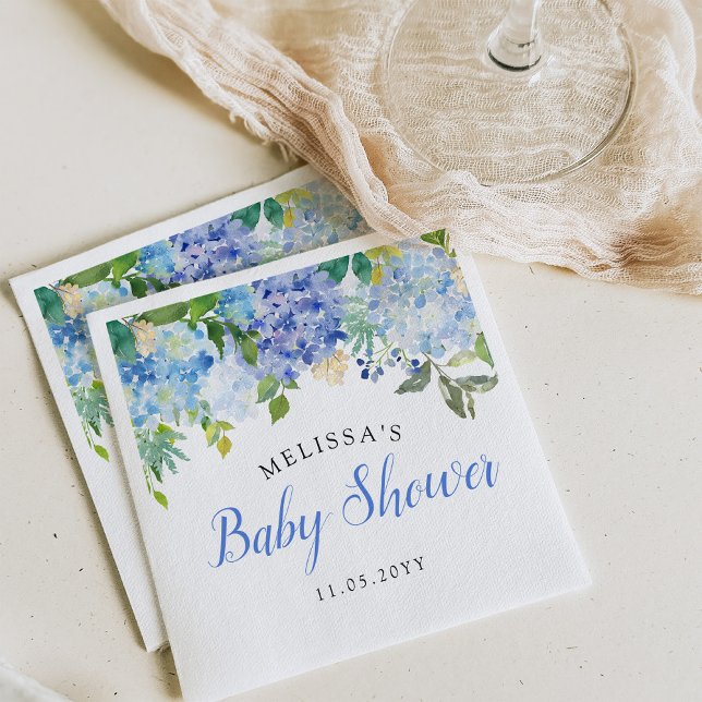 Serviette En Papier Bouquet Carolina Bloom | BABY SHOWER (Créateur téléchargé)