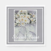 Bouquet de marguerites blanches Fête