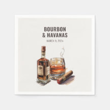 Bourbon & Cigars Hommes Anniversaire Bachelor Part