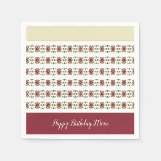 Serviette En Papier Bourgogne avec crème