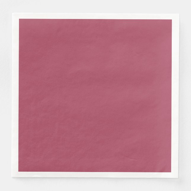 Serviette En Papier Bourgogne clair (couleur solide) (Devant)