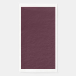 Serviette En Papier Bourgogne framboise, Bourgogne solide