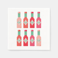 Bouteilles de sauce chaud Bouteille chaude Cadeau