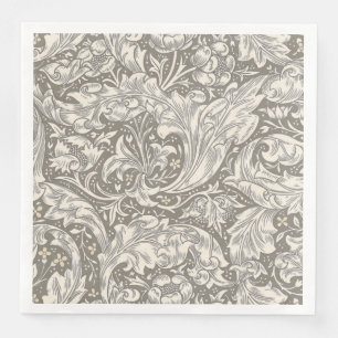 Serviette En Papier Bouton de fiancé de William Morris damassé antique