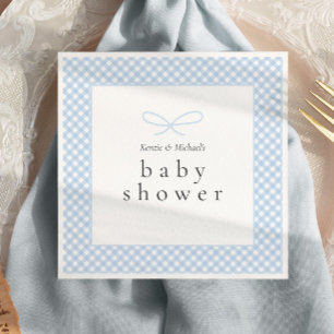 Serviette En Papier Bow simple et moderne
