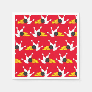 Serviette En Papier Bowling Anniversaire de enfant Party Cute Sports