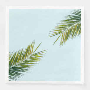 Serviette En Papier Branche de palmier