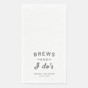 Serviette En Papier Brasseries et I Do's Brasserie Mariage Papier Napk