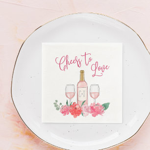 Serviette En Papier Bravo à l'amour