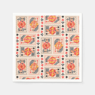 Serviette En Papier Bridge Club Napkins