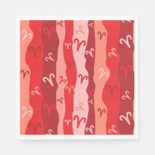 Serviette En Papier Bries Zodiac Stripes